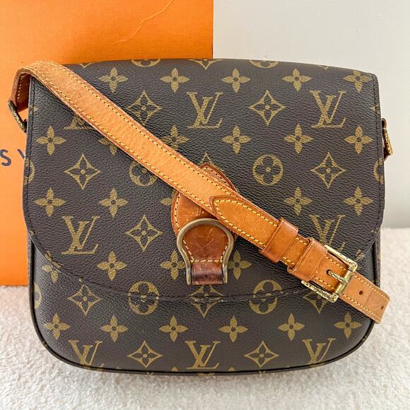 Louis Vuitton Saint Cloud GM Monogram Crossbody / Shoulder Bag TH0967 - Picture 1 of 12